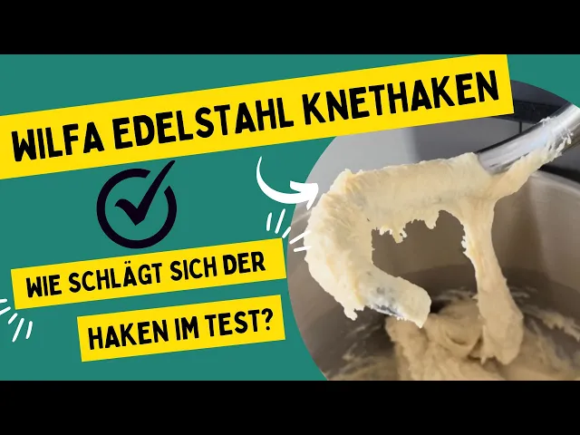 Edelstahl-Knethaken im Test
