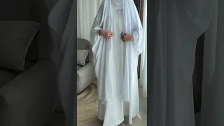 عباية الحج والعمرة سحاب في كامل العباية استيك في اليد مخابي مخفية 