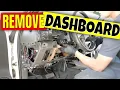 DASHBOARD REMOVAL 1999-2007 Chevrolet Silverado GMC Sierra Remove dash board PT2