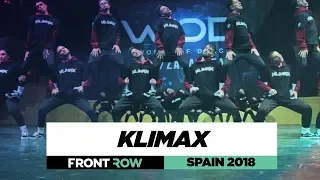 Download KLIMAX | Team Division | FRONTROW | World of Dance Spain 2018 | #WODSP18 MP3