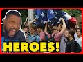 BASED Frat Boys DEFEND American Flag On UNC Campus