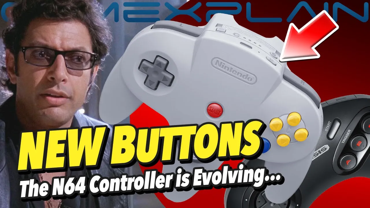 The N64 & Sega Genesis Switch Online Controllers Are Hiding Some New Features + Extra Buttons!