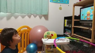 いないいないばあっ 童謡歌ふしぎなポケット ワンワン おうちゃん を見る4歳児男の子 発達障がい 知的障害 自閉性スペクトラム症 だったが 映像不安定で小首を傾げる 