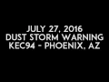NOAA Weather Radio Voice Change - KEC94 Phoenix AZ