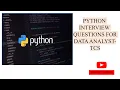 Python interview questions and answers TCS - Part 1