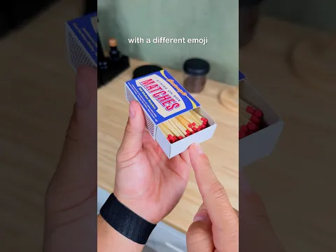 Making coffee with emojis - 🔥