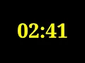 2 Minutes 41 Seconds Countdown Timer