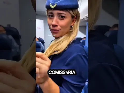 O que aconteceu na parte de trás do avião ✈️😱