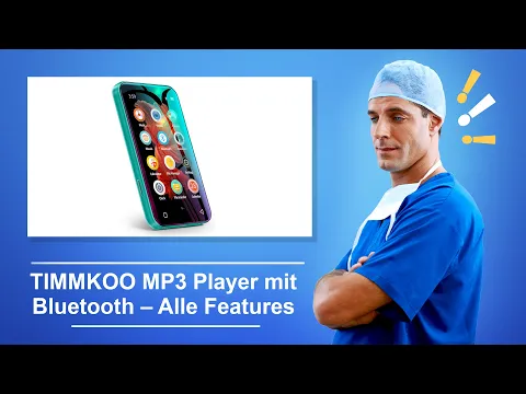 Download MP3 🚑 TIMMKOO MP3 Player mit Bluetooth – Alle Features