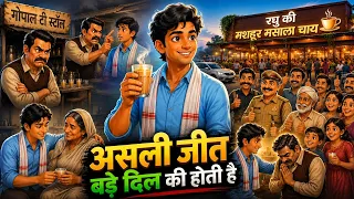 गरीब चायवाले की मेहनत ने बना दिया करोड़पति | Emotional Story in Hindi