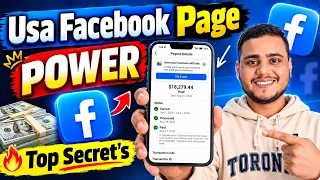 USA FACEBOOK PAGE POWER 🤑 आज सब दिखा दूंगा  || USA Facebook Page All Information