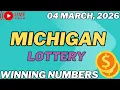 Michigan Midday Lottery Results For - 04 Mar 2026