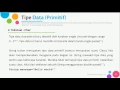 Kelas Java Pemula Modul 2 Dasar Pemrograman Java