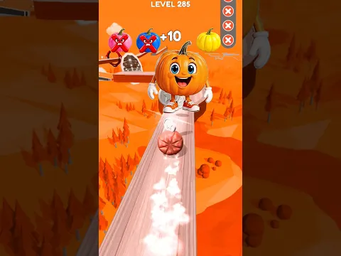 Which Pumpkin Ball Will Win This Race!๐ช Let's See!๐คฏ #shorts #gaming #games #youtubeshorts