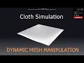 Real-Time Cloth Simulation with Tearing Physics in WebGPU