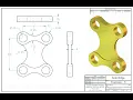 Learning Solid Edge - Exercise 5 editing parts and draft sheets in a flash