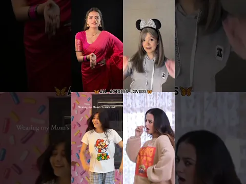 Gulabi Saree💗|Who did the best?lDipika Rana🆚 Simpal Kharel🆚 Pragati Verma🆚Helly Shah