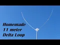 CB Base Antenna Full wave Delta Loop