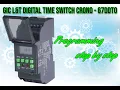 Gic L T Daily Weekly Programmable Electronic Timer Switch DIGITAL TIME SWITCH - CRONO