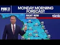 Tampa weather Monday morning forecast