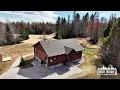 The Glenwood Cabin A Custom 3 Bedroom True North Log Home Designed for Nature