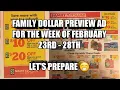 FAMILY DOLLAR AD FOR THE WEEK OF FEBRUARY 23RD - FEBRUARY 28TH