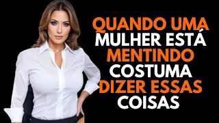 13 MAIORES mentiras que as mulheres contam e nas quais você nunca deve CONFIAR | Psicologia Feminina