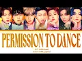 Download Lagu BTS - Permission to Dance (Color Coded Lyrics)