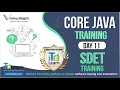 Core Java Training Day 11 March 2020