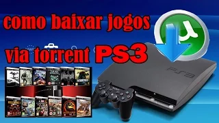 baixando jogos via torrent de ps3