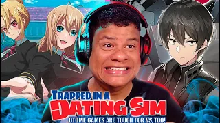 PRIMEIRA VEZ ASSISTINDO OTOME GAME TRAPPED!