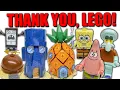 NEW LEGO SpongeBob Bikini Bottom Set REVIEW COMPARISONS