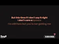Olivia Dean - Something Inbetween (Acoustic Karaoke)