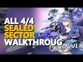 All 4 Sealed Sector Walkthrough Honkai Star Rail