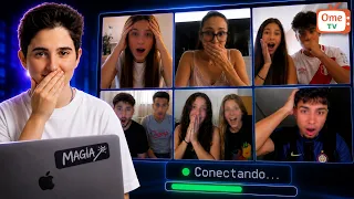 Sorprendí a desconocidos por Internet