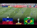 Haïti tegen Brazilië | WK 2026 simulatie | PES 2021 (pc) gameplay