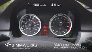 BMW 350i - E90 N62B48 V8 Swap