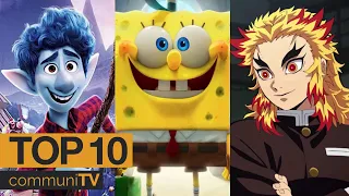 top 10 animated movies of 2020
