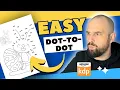 Make Dot to Dot Books for FREE and Earn