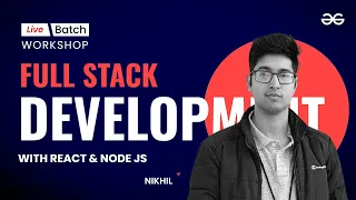 Getting started with React Full Stack Development with React Node JS - Live GeeksforGeeks
