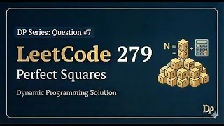 Perfect Squares - Dynamic Programming