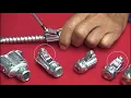 Arlington Snap2It Fittings - Fast Tool-Free MC Cable Connection