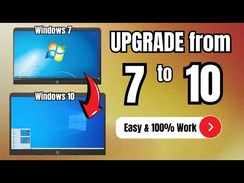 Download MP3 How to Upgrade Windows 7 to Windows 10 (Easiest Method) Works 100%
