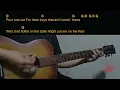 Luke Grimes - Drink Drink Drink Easy Guitar Chord & Lyrics (cover)