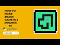 How I made a Game in just 2 minutes with ChatGPT and Python
