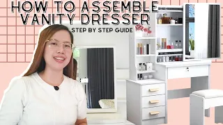 HOW TO ASSEMBLE VANITY STEP BY STEP GUIDE