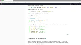 012 WordPress PHP Coding Standards
