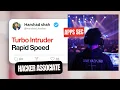 Turbo Intruder Burp Extension How to use Turbo Intruder