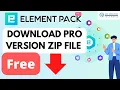 Element Pack Pro Free Download v6 0 Header Footer Design for free