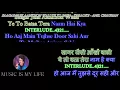 Download Lagu Chehra Hai Ya-Saagar Jaisi Aankhon Wali - Karaoke With Scrolling Lyrics Eng.\u0026 हिंदी